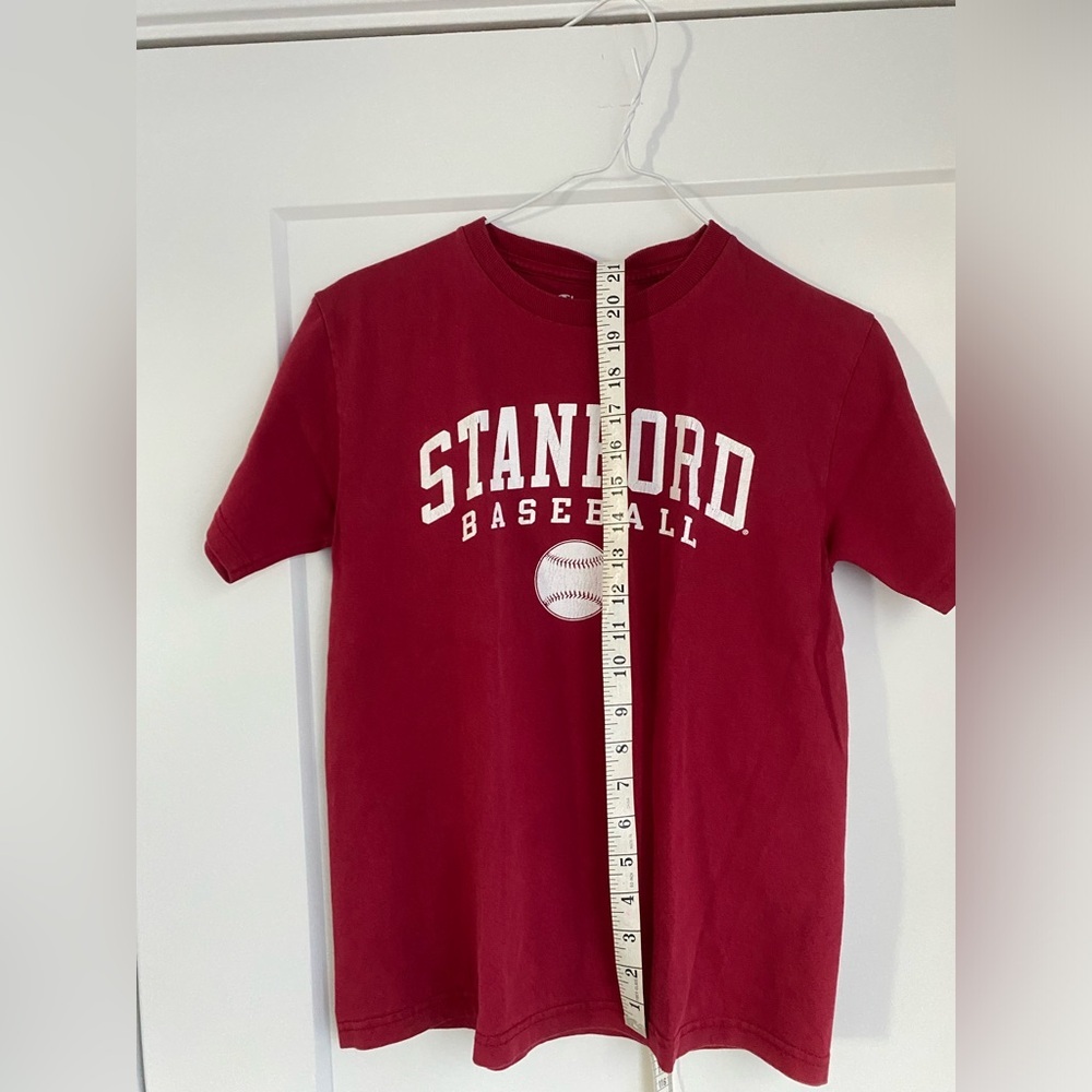 STANFORD UNIVERSITY | Cardinal-Red Team Baseball Tee | Kids Size M - Picture 7 of 12